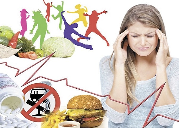 Полезные и вредные продукты при мигрени