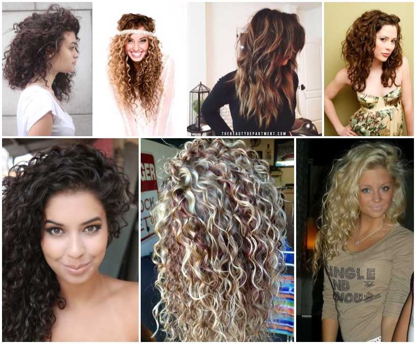 100 модных стрижек на вьющиеся волосы с фото