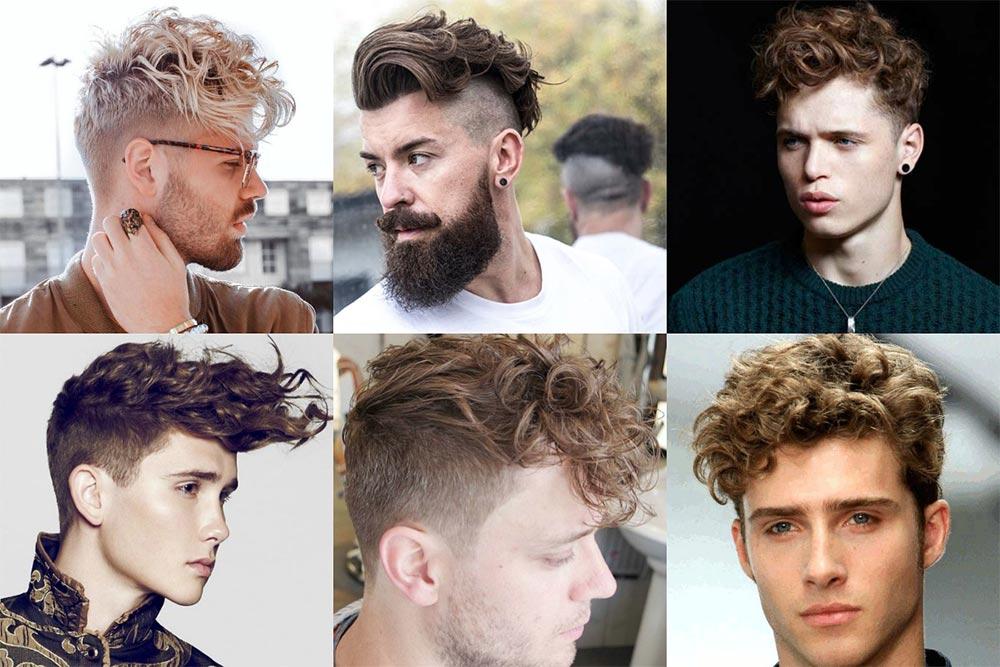 Виды мужских стрижек для кудрявых волос: как подобрать, советы с фото