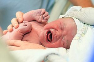 Новорожденный малыш